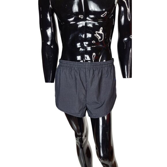 80s Vintage SPEEDO Elastic Waist Drawstring Embroidered Spellout on Rear Shorts - Picture 6 of 9